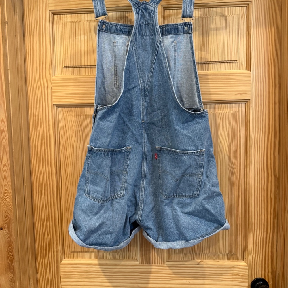 Levi's Medium Wash Vintage Shortalls - Picture 2 of 2